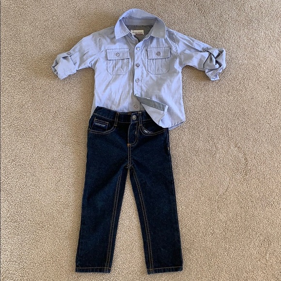 Sovereign Code Button Down & U.S. Polo Assn. Jeans - Picture 1 of 5